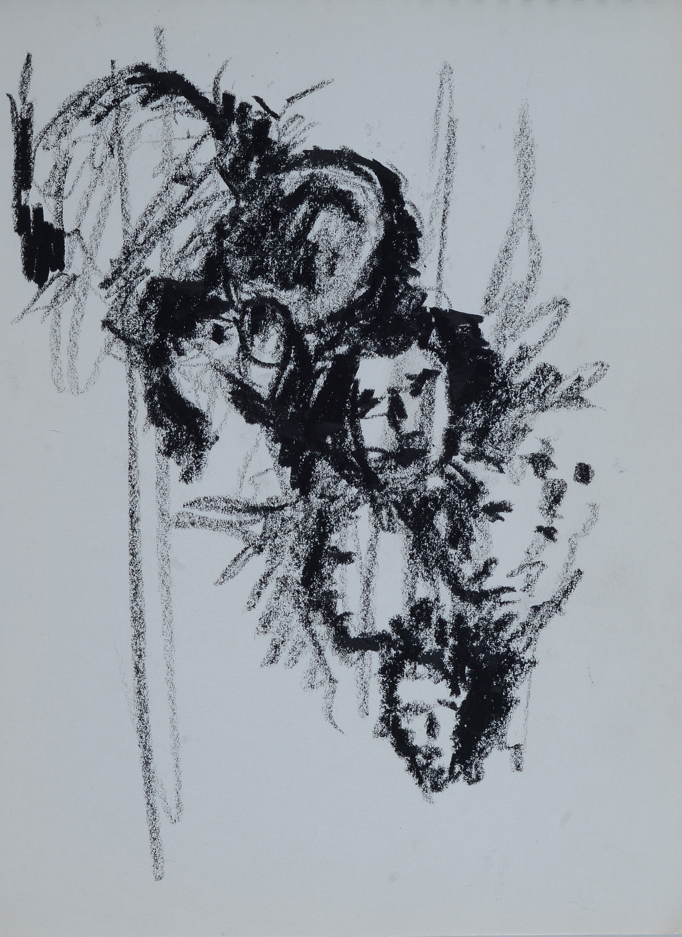 Ennio Toniolo - Cahier d’artiste - 19 disegni a carboncino