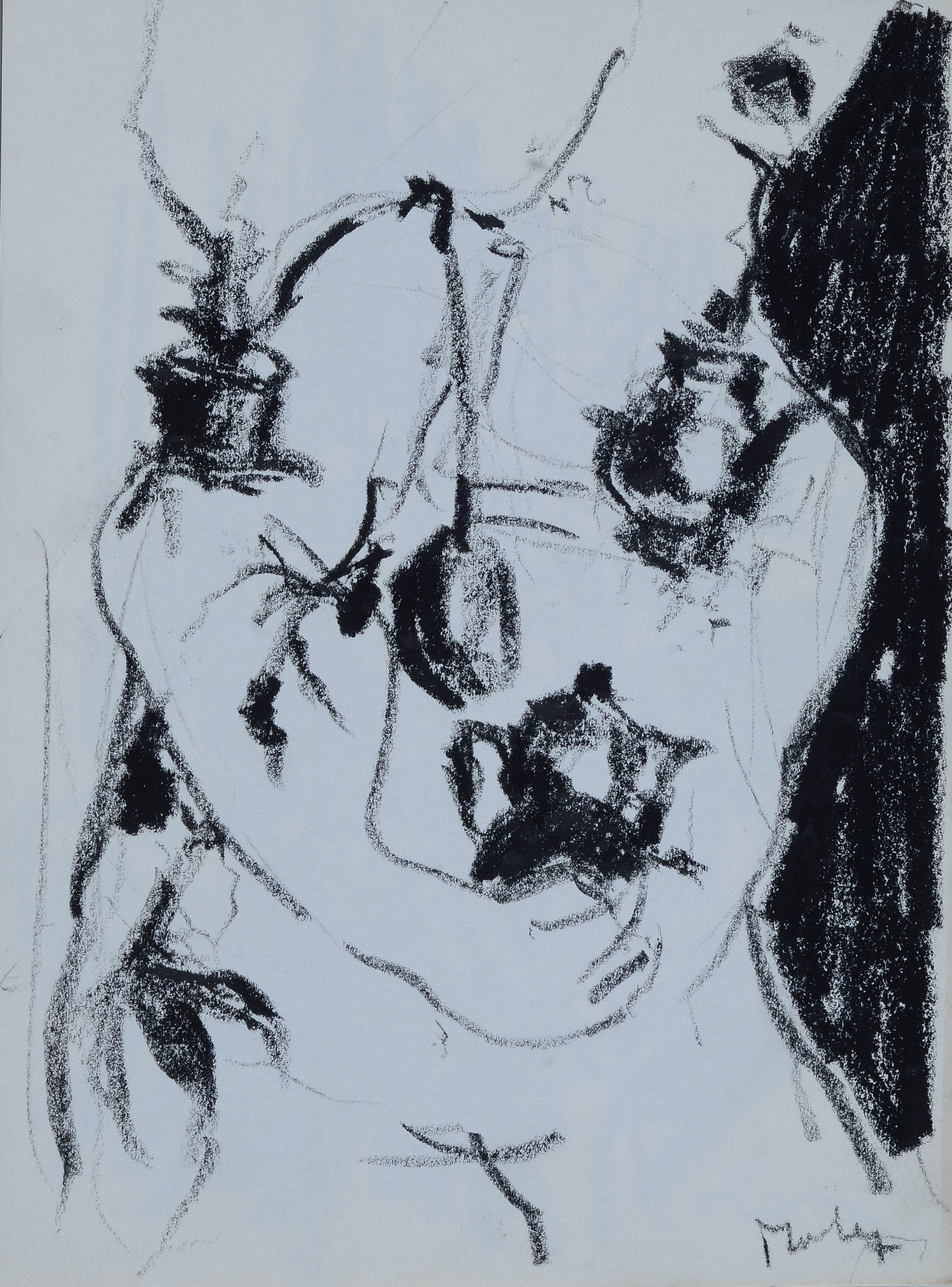 Ennio Toniolo - Cahier d’artiste - 19 disegni a carboncino