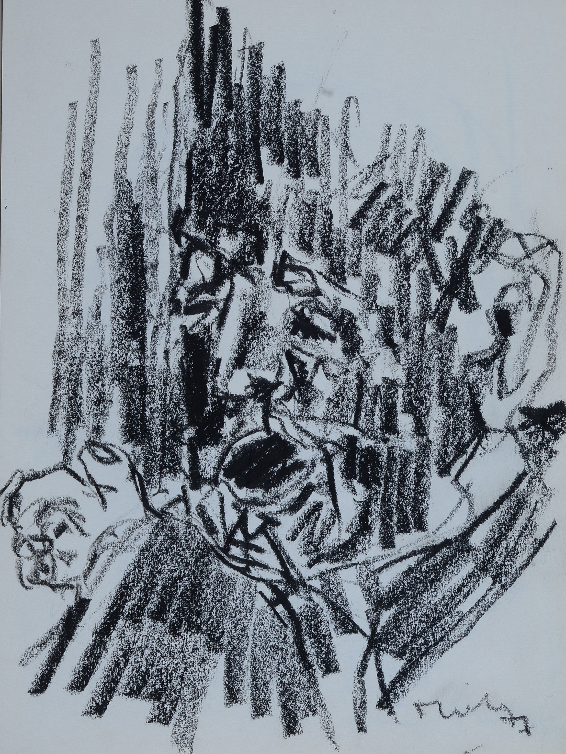Ennio Toniolo - Cahier d’artiste - 19 disegni a carboncino