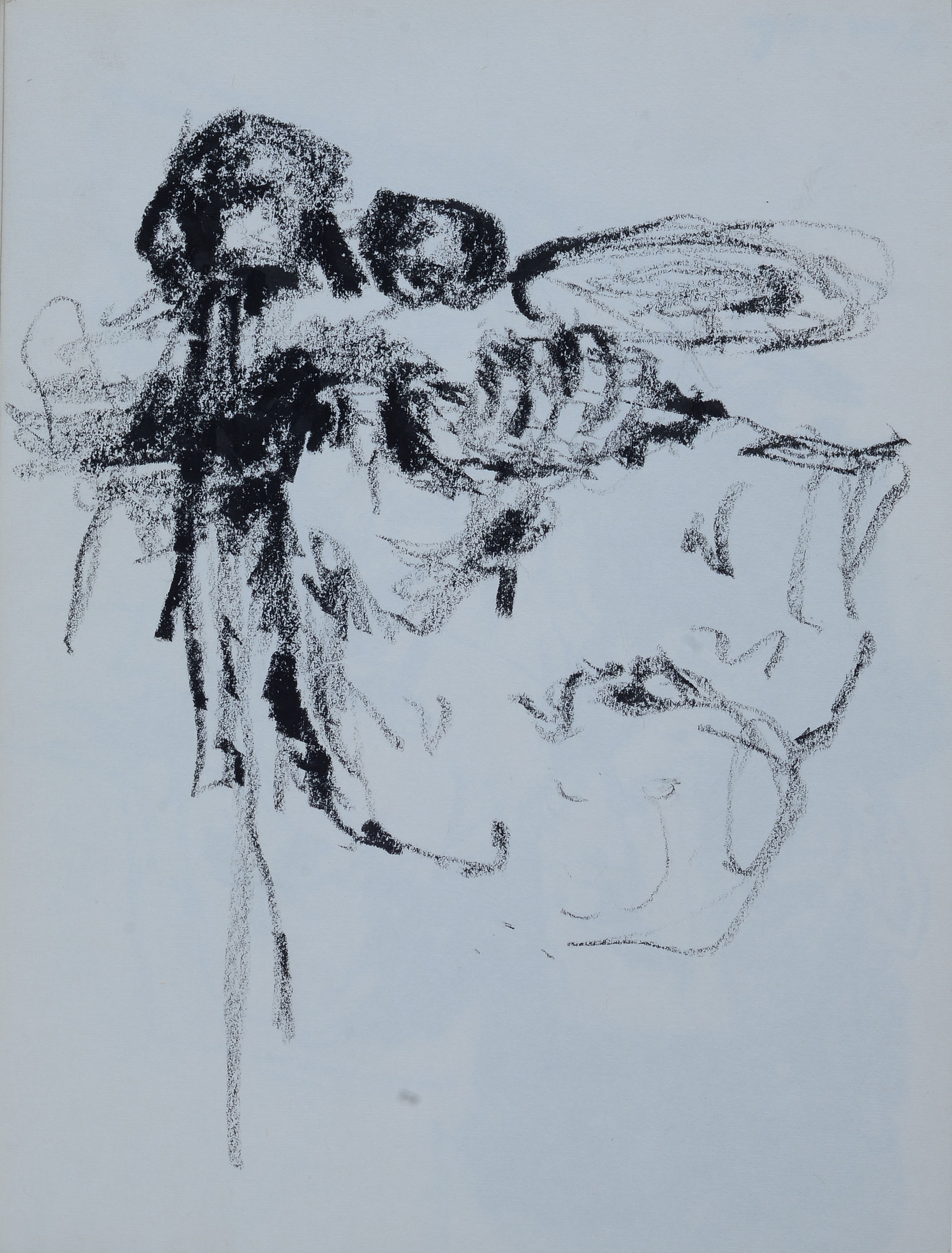 Ennio Toniolo - Cahier d’artiste - 19 disegni a carboncino