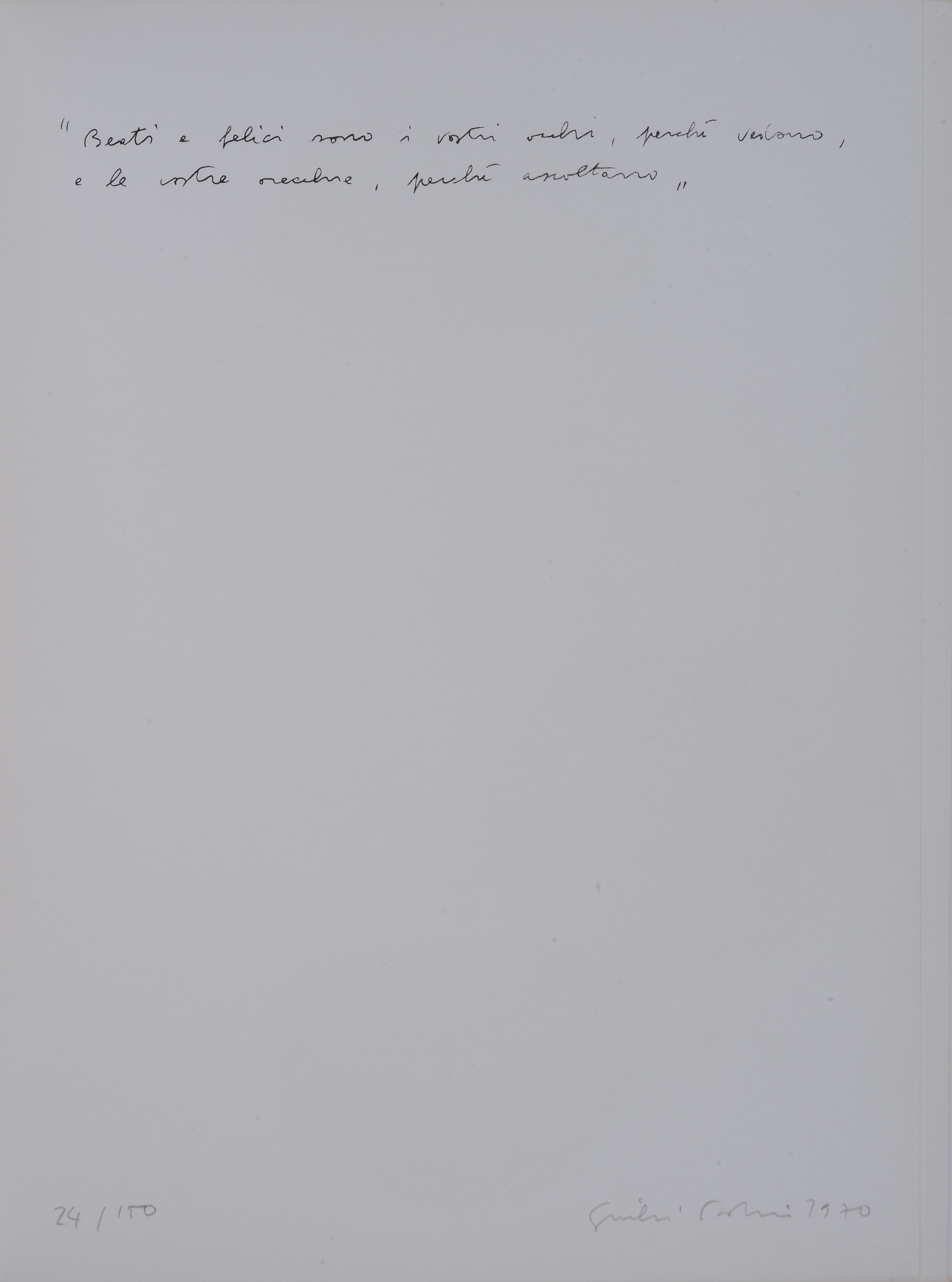 Flash Art, Seven Italian Artist of the XXXV Venice Biennale