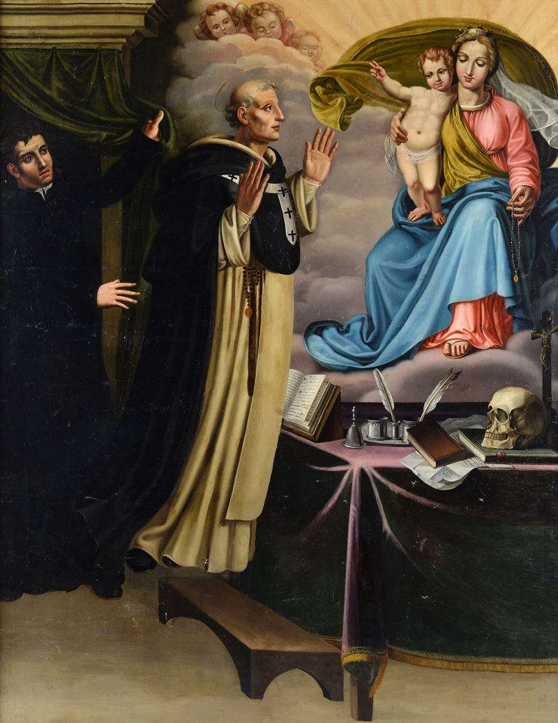 Apparizione della Vergine con Bambino a San Domenico di Guzman