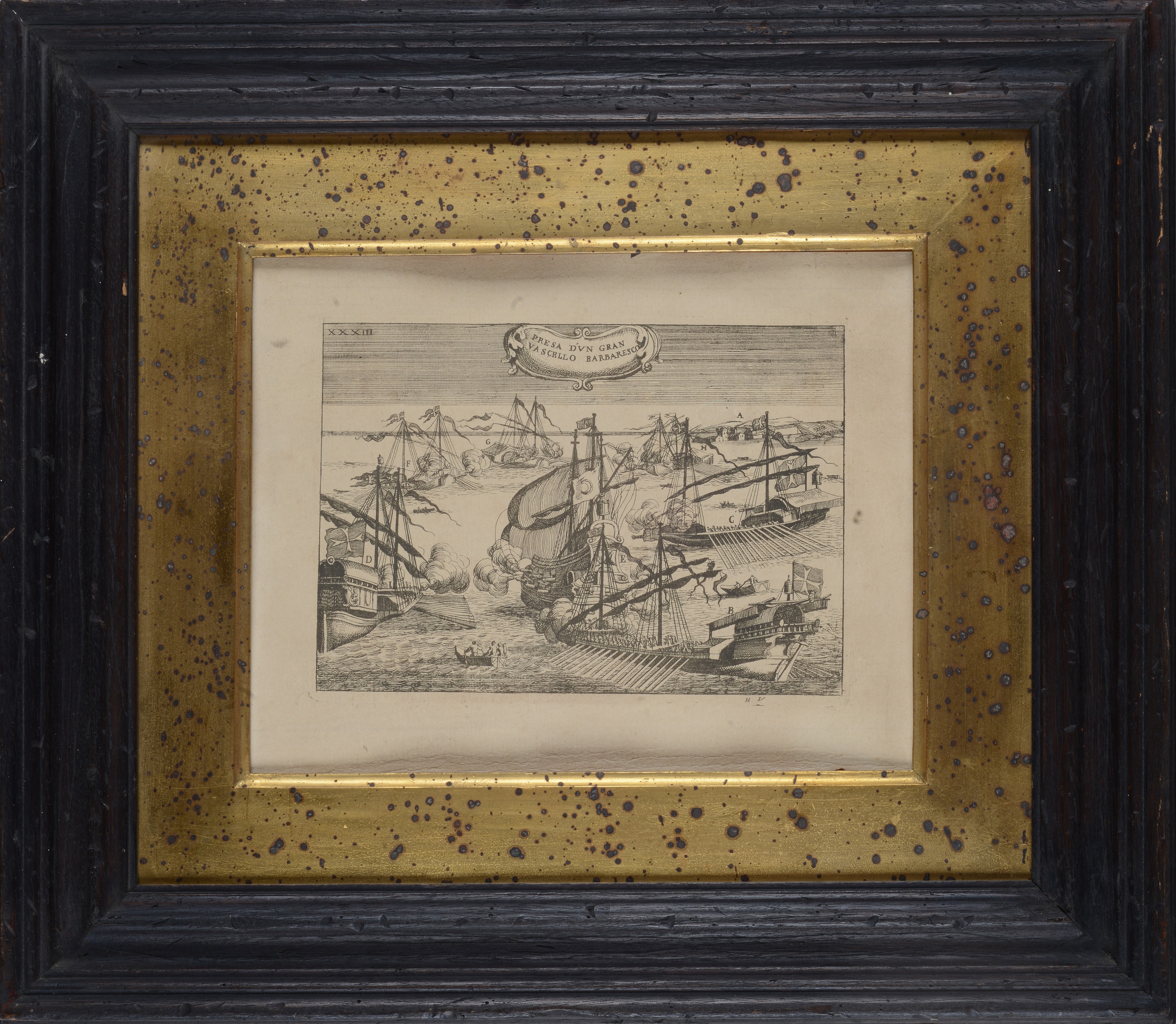 Presa d'un gran vascello barbaresco