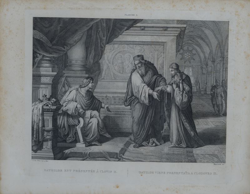 Batilde viene presentata a Clodoveo III