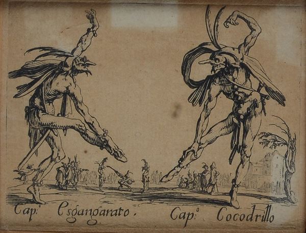 Jaques Callot - Capitan Esgangarato e Capitan Cocodrillo