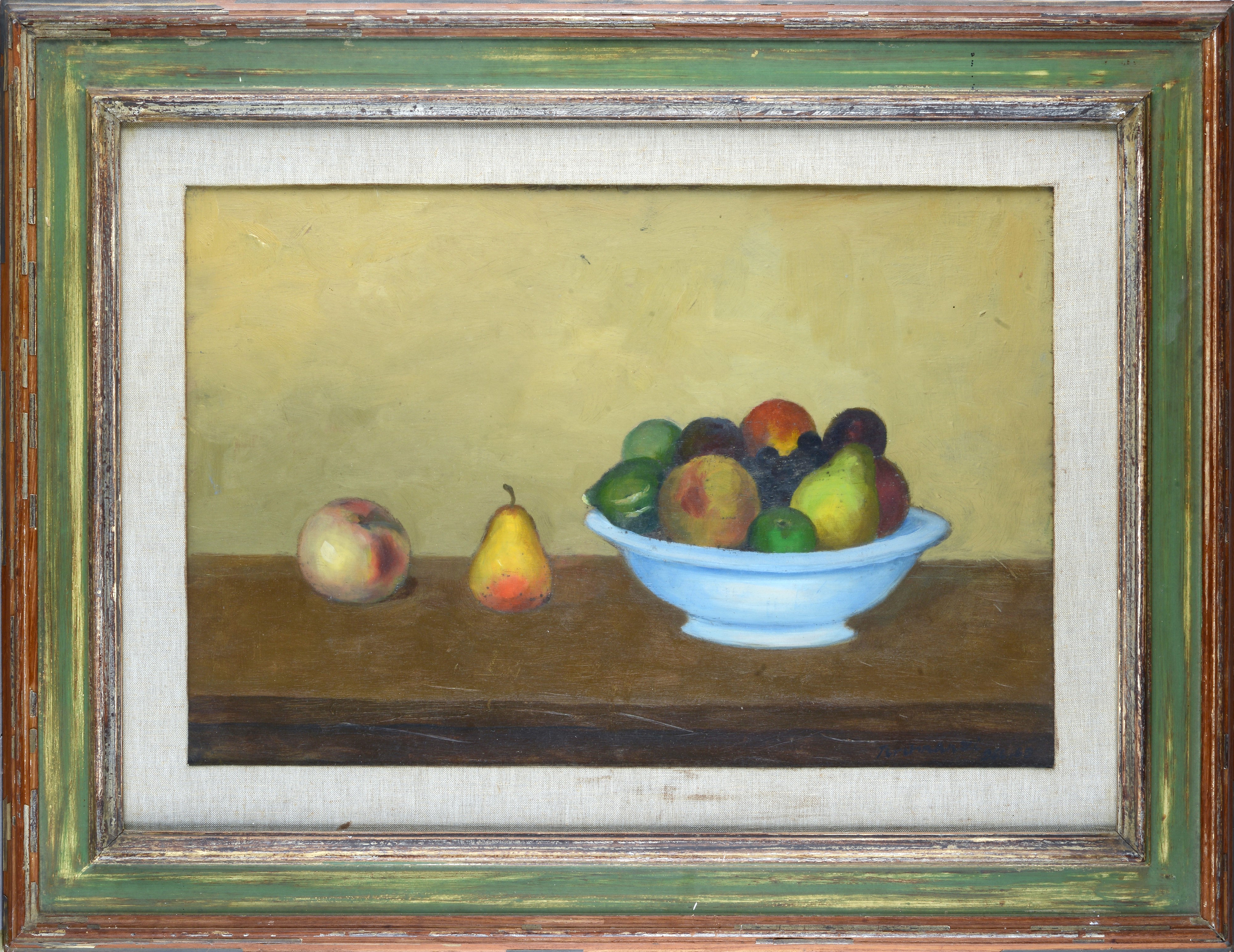 Nino Tirinnanzi - Natura morta, olio su tavola