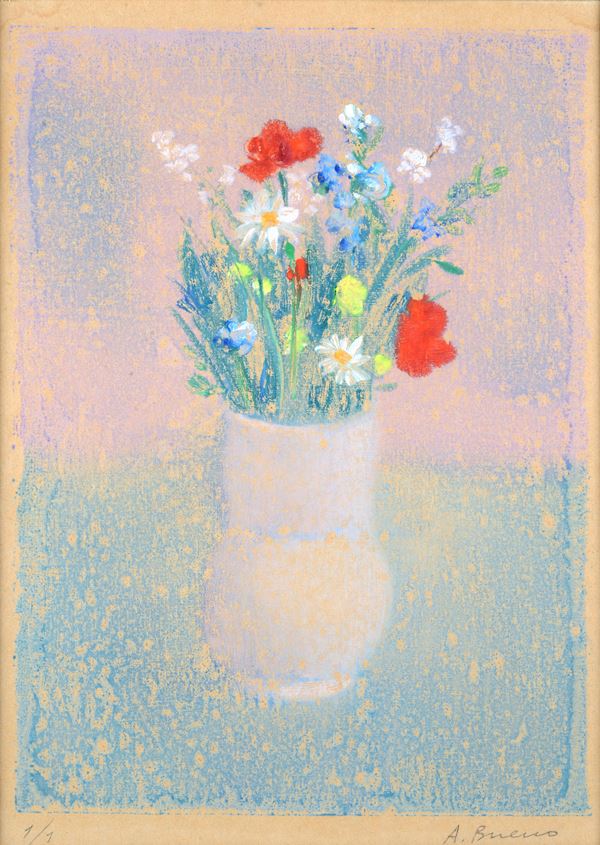 Antonio Bueno - Vaso di fiori