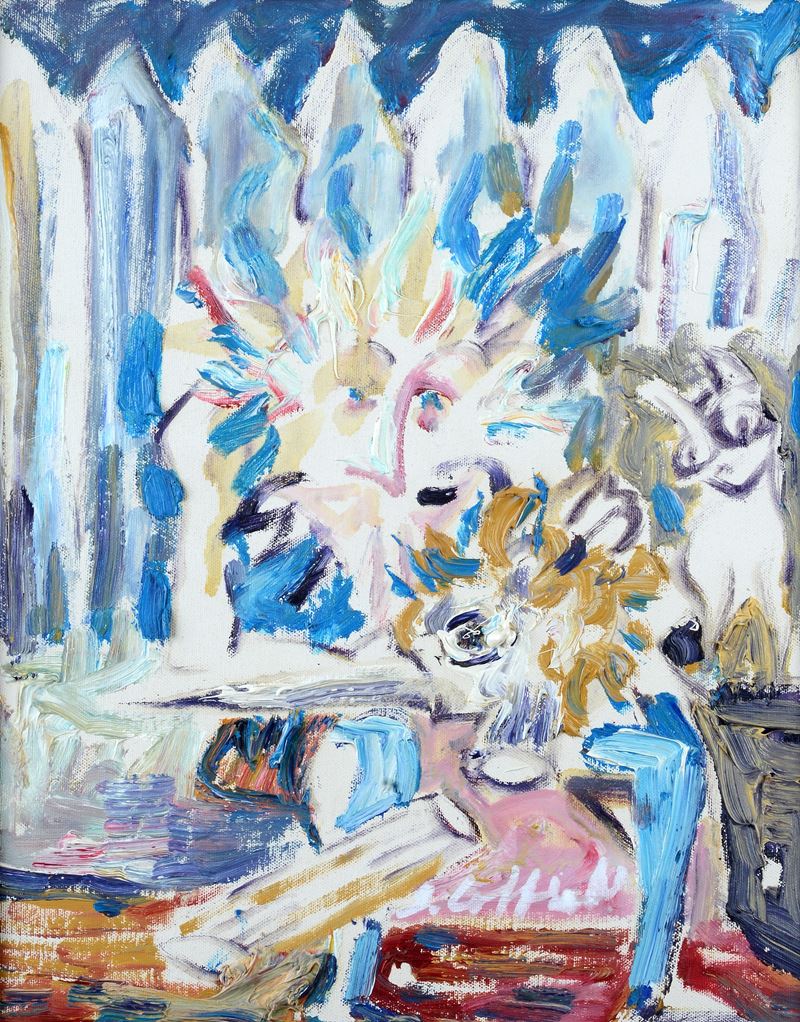 Silvio Loffredo - Personaggi di Pinocchio, olio su tela