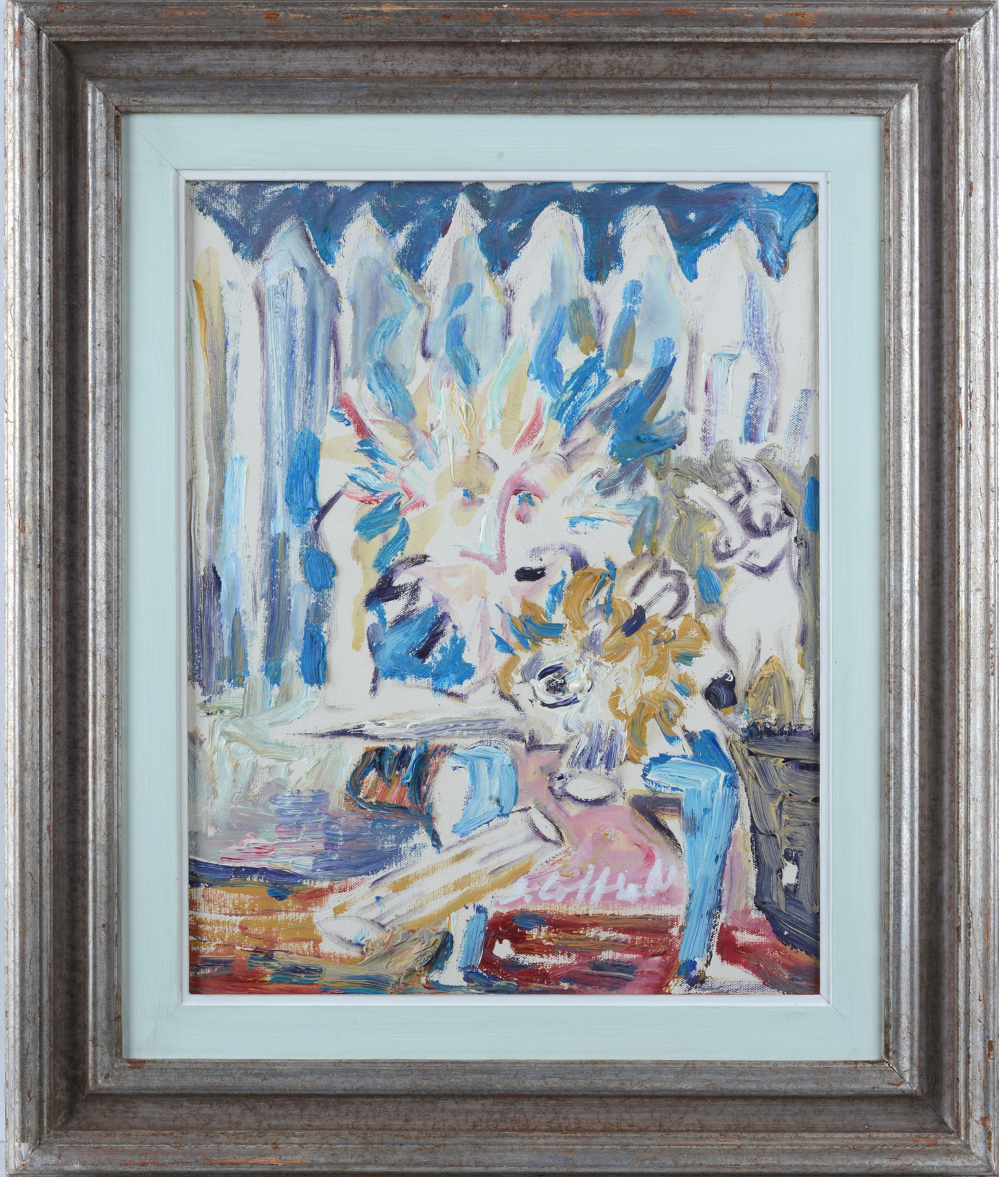 Silvio Loffredo - Personaggi di Pinocchio, olio su tela