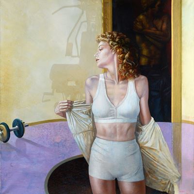 Male & Female - Olio e smalti su tela