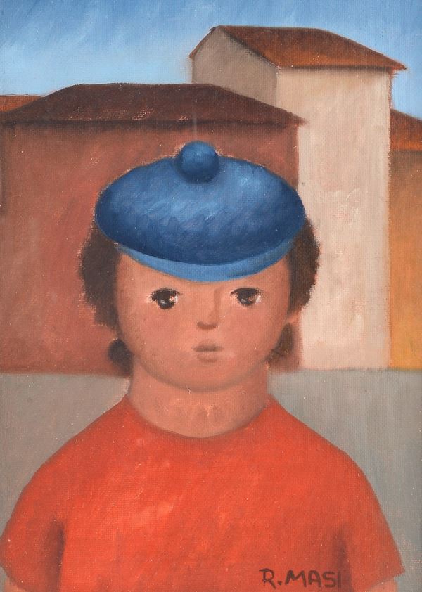 Roberto Masi - Ragazzo con cappello
