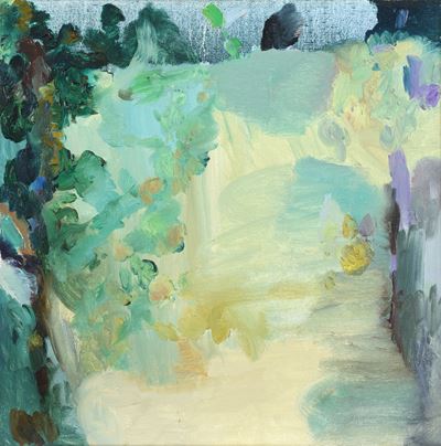 Il piccolo campo, olio su tela, 1966