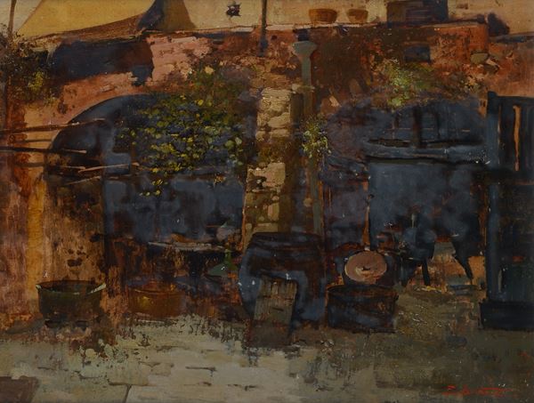 Ezelino Briante - Cortile