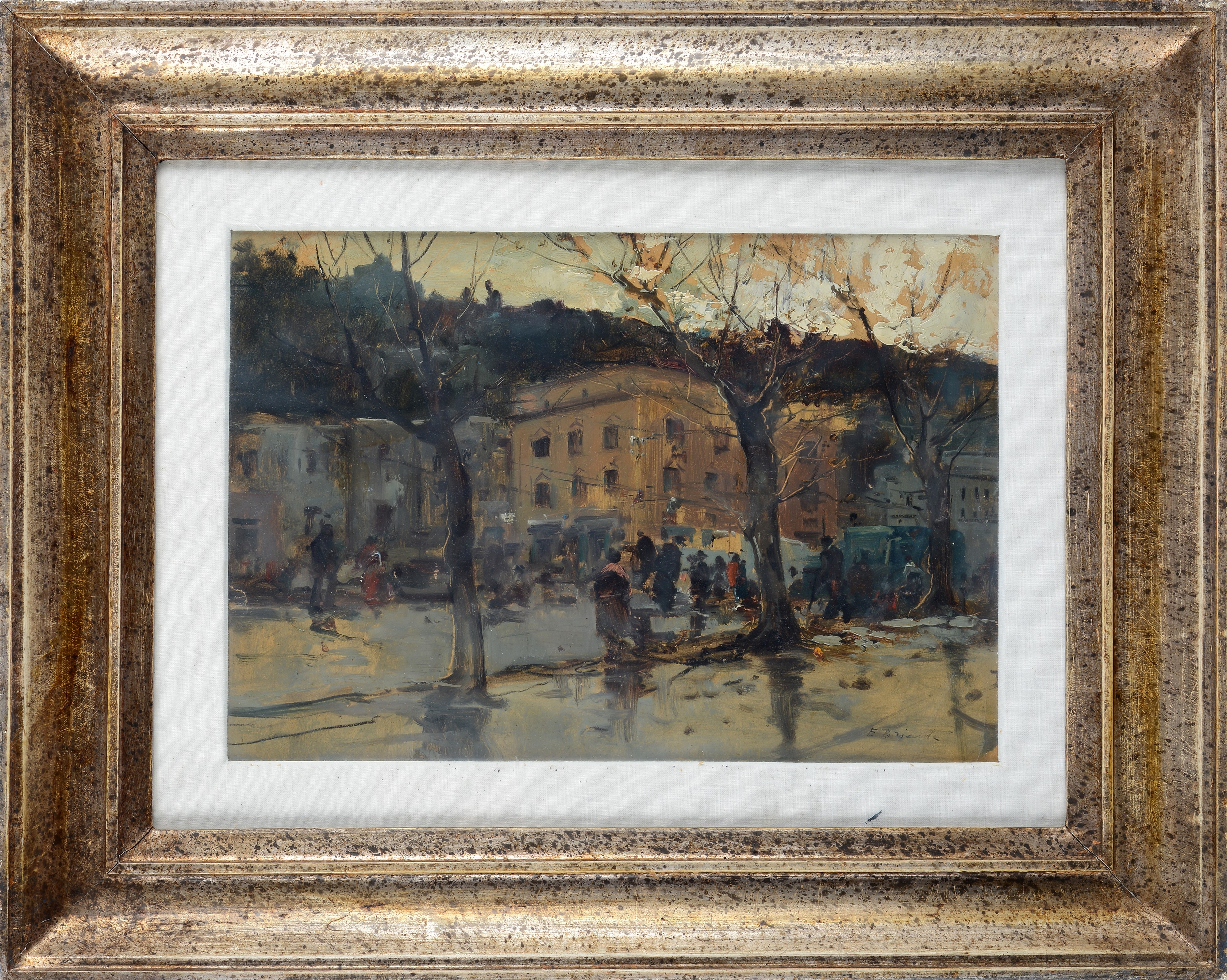 Ezelino Briante - Figure in piazza