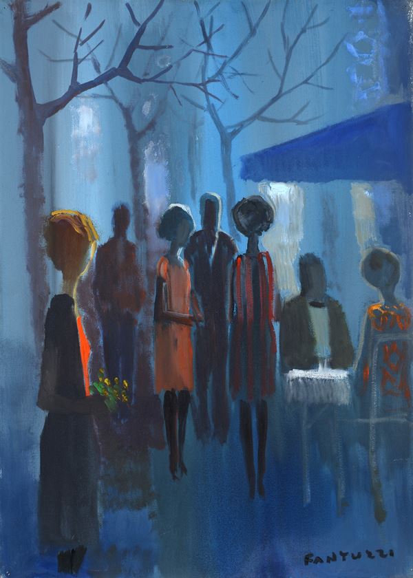Eliano Fantuzzi - Notturno al bar