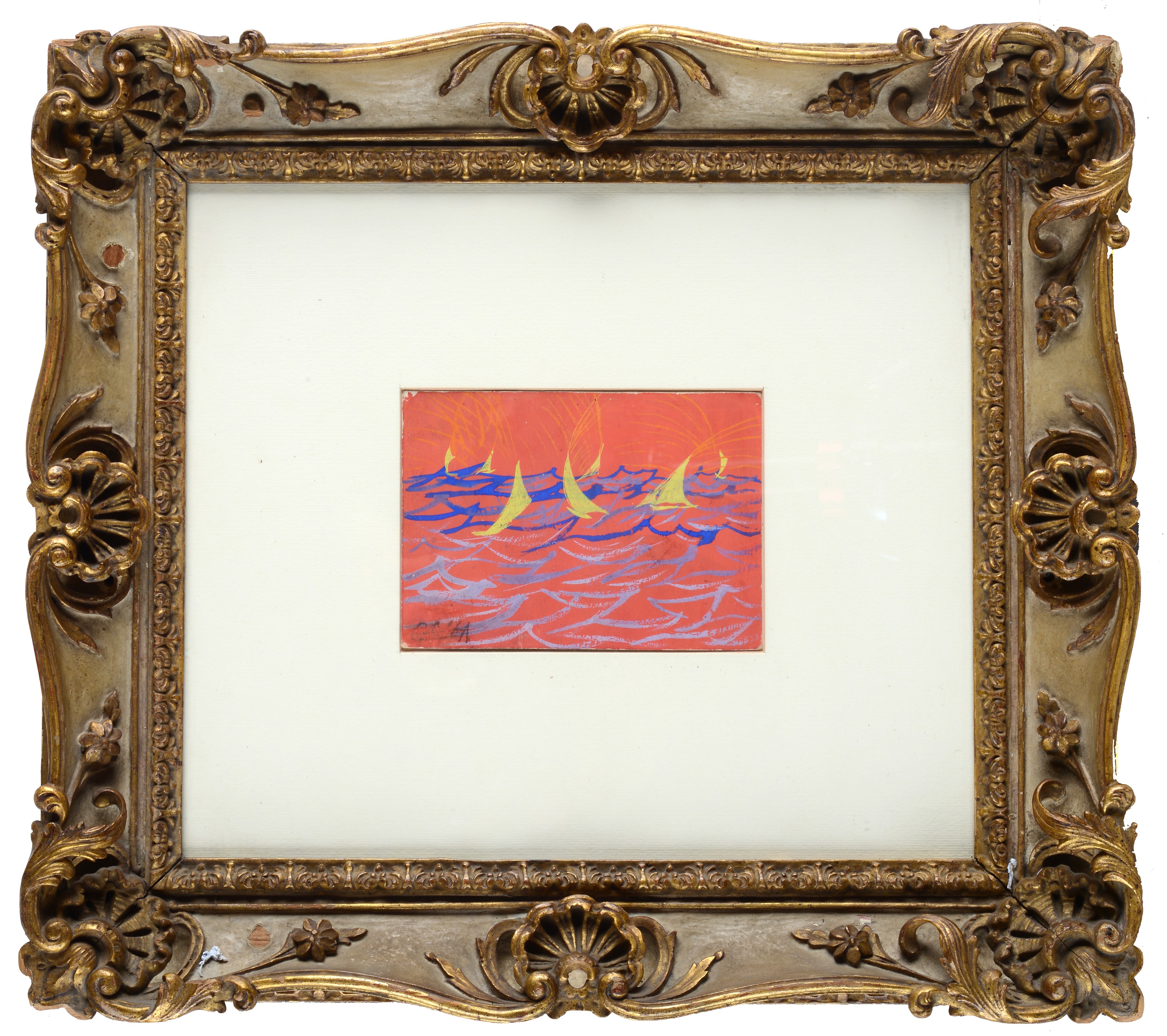 Giacomo Balla - Linee forze di mare