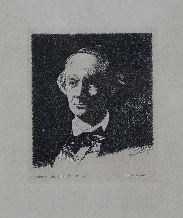 Edouard Manet - Ritratto di Baudelaire