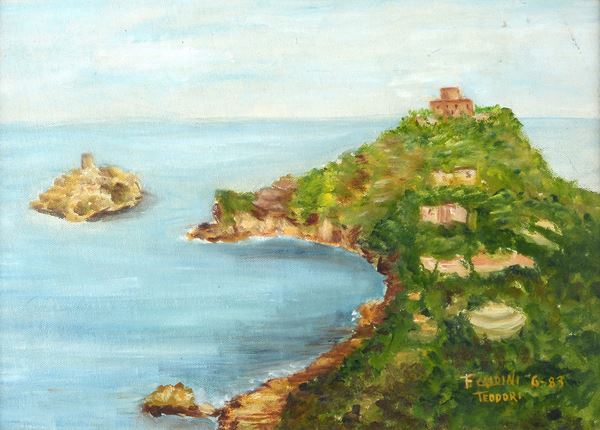 Anonimo, XX sec. - Castello a Punta Ala