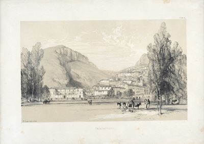 Tagliacozzo - Incisione