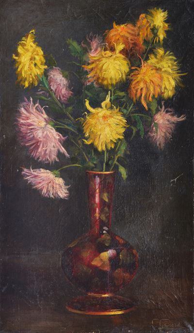 Fiori - Olio su tela