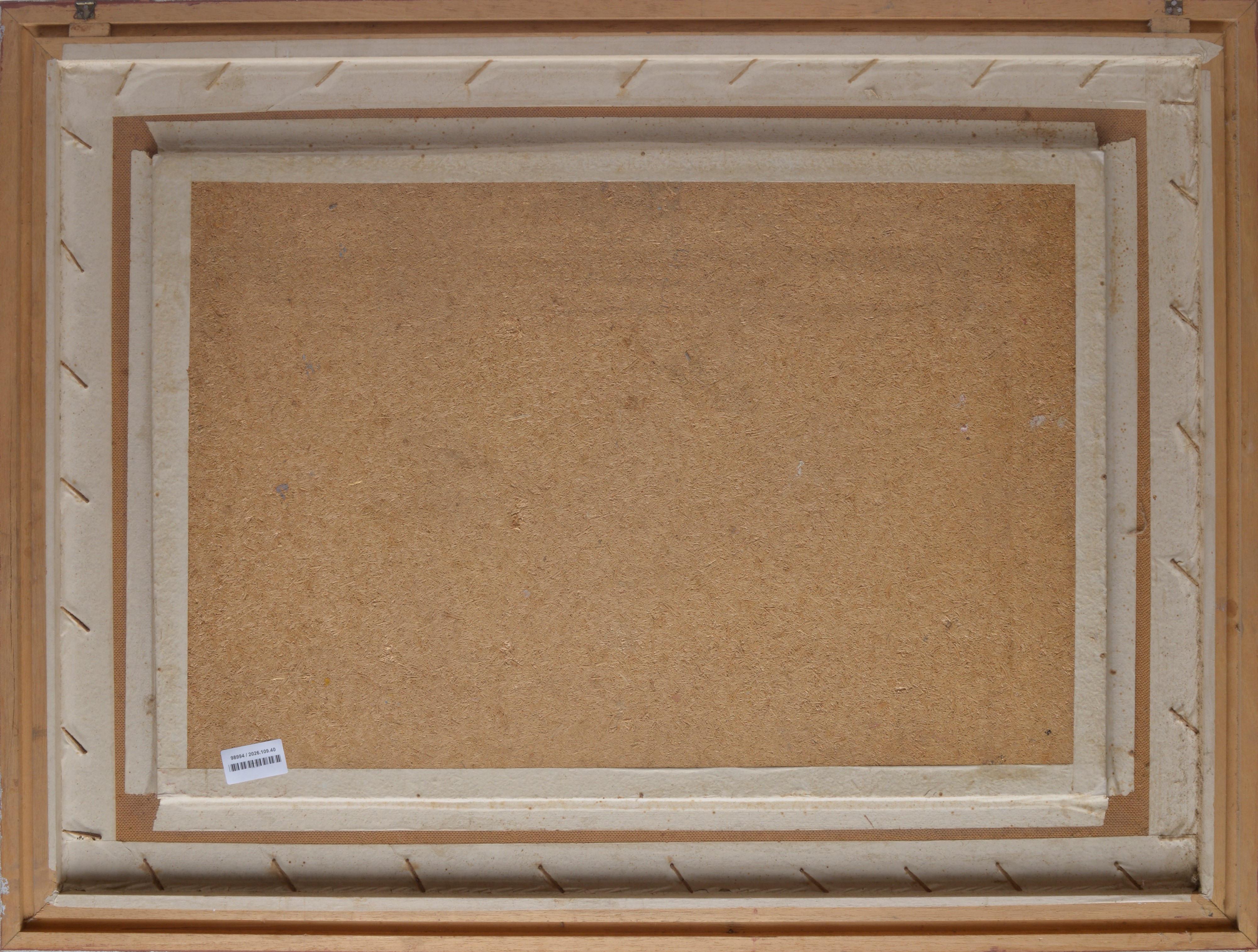 Anonimo, XX Sec. - Anonimo, Fabbrica - Olio su masonite