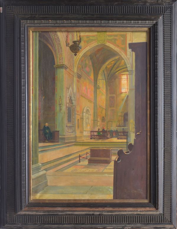 Antonio Maria Aspettati - Interno di chiesa