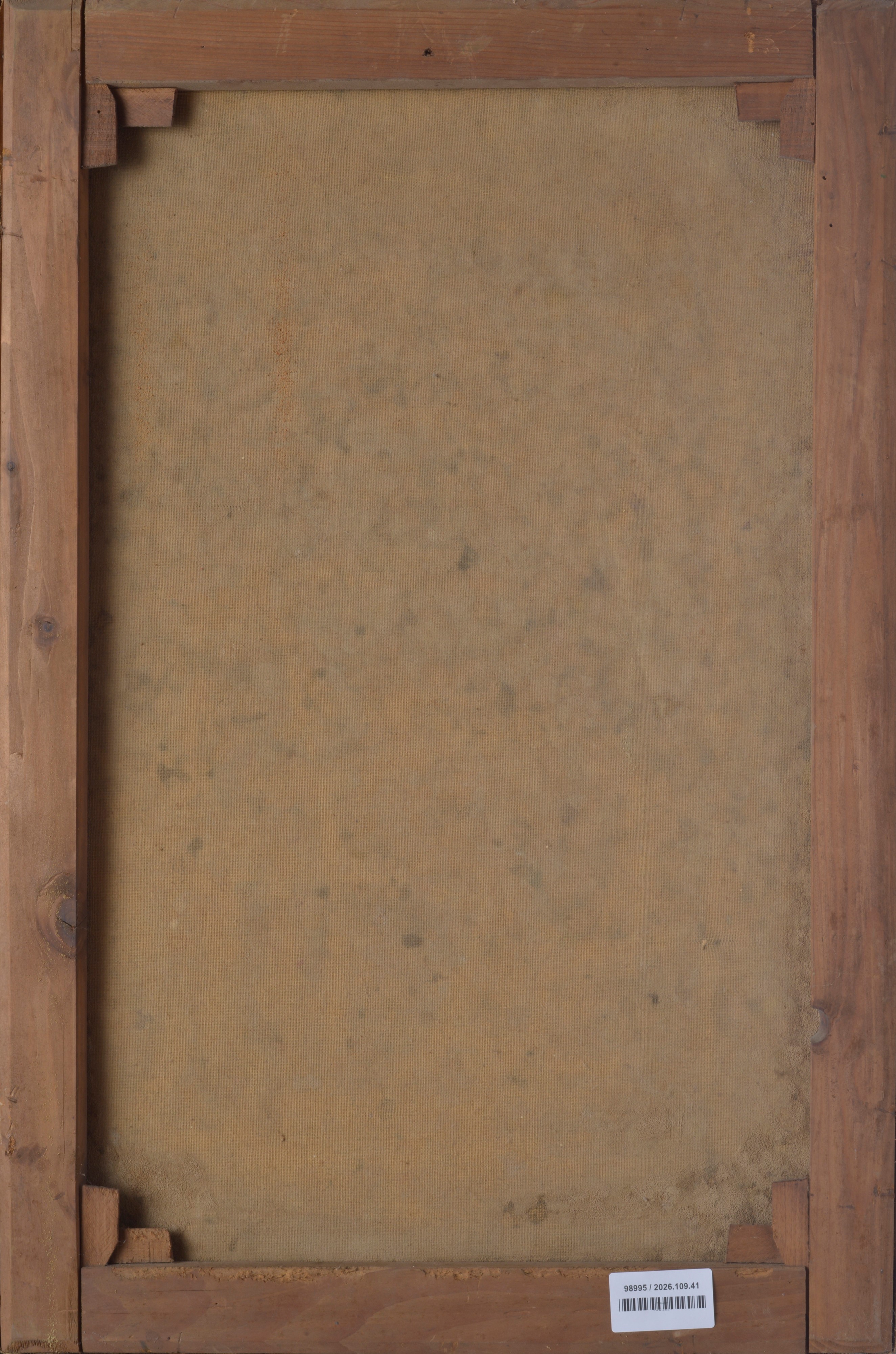 Antonio Maria Aspettati - Interno di chiesa, olio su tela