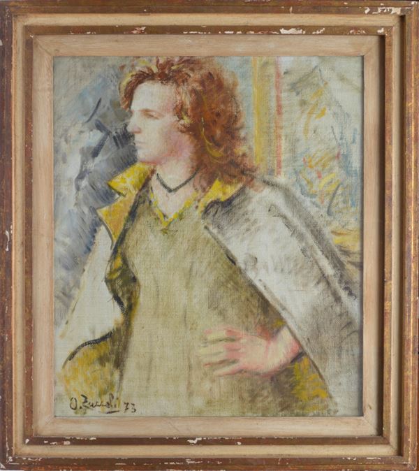 Oreste Zuccoli - Ragazza toscana