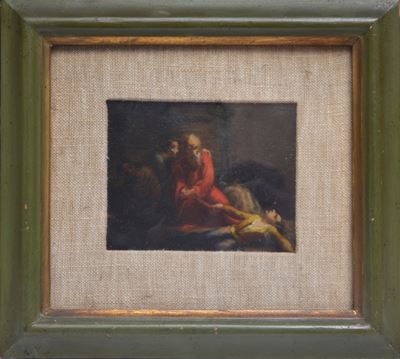 Anonimo, Conte Ugolino, olio su tela