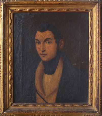 Anonimo, Ritratto virile, olio su tela