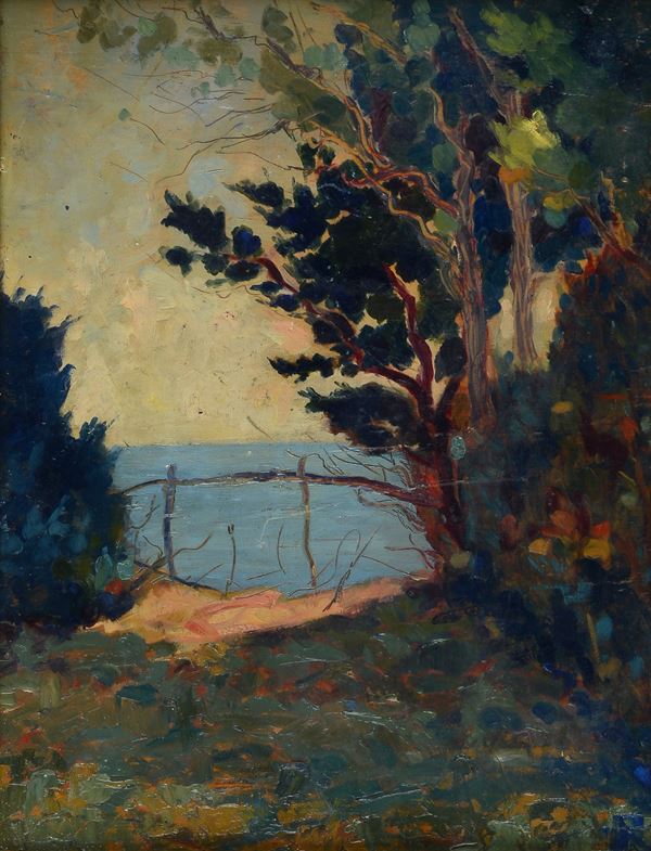 Giulio Cesare Romani - Veduta marina