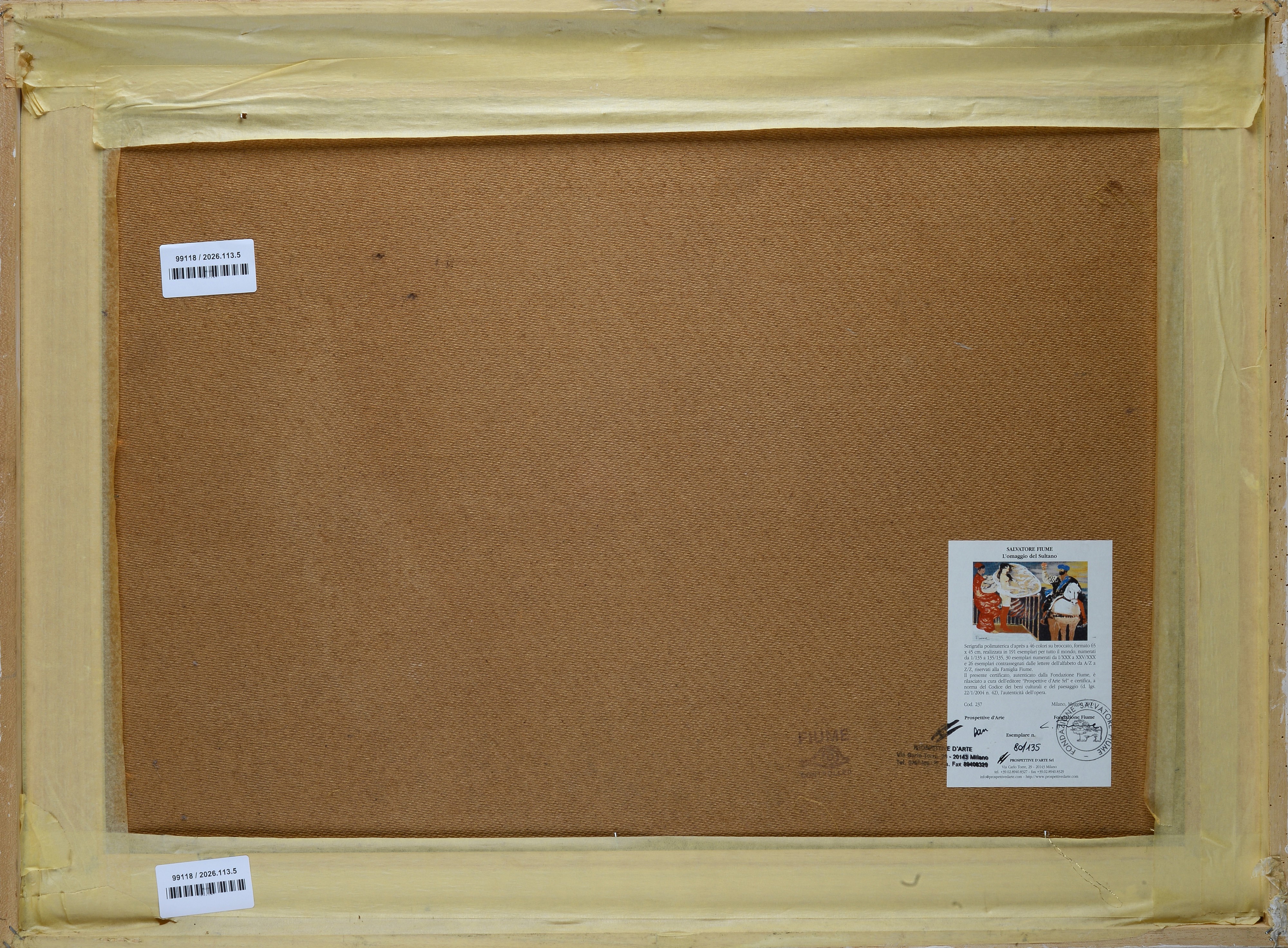 L'omaggio del Sultano