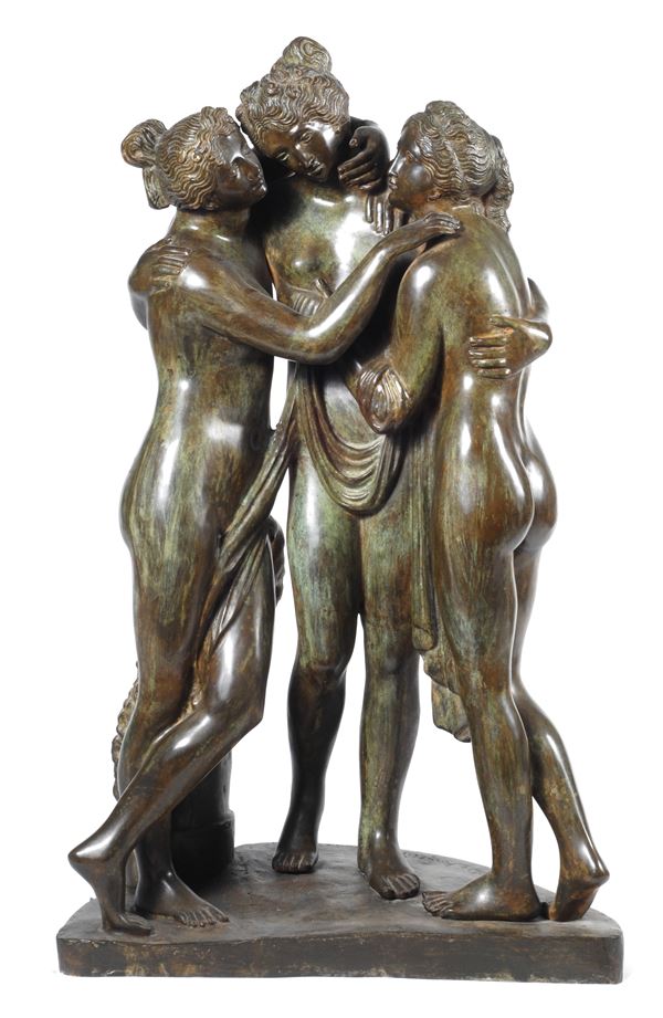 Anonimo, XX sec. - Le tre Grazie da Canova