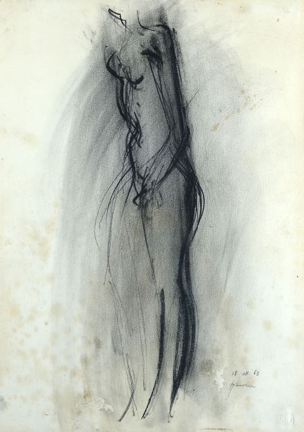 Giuseppe Ajmone - Nudo