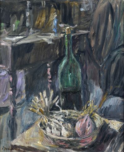 Natura morta, olio su tela