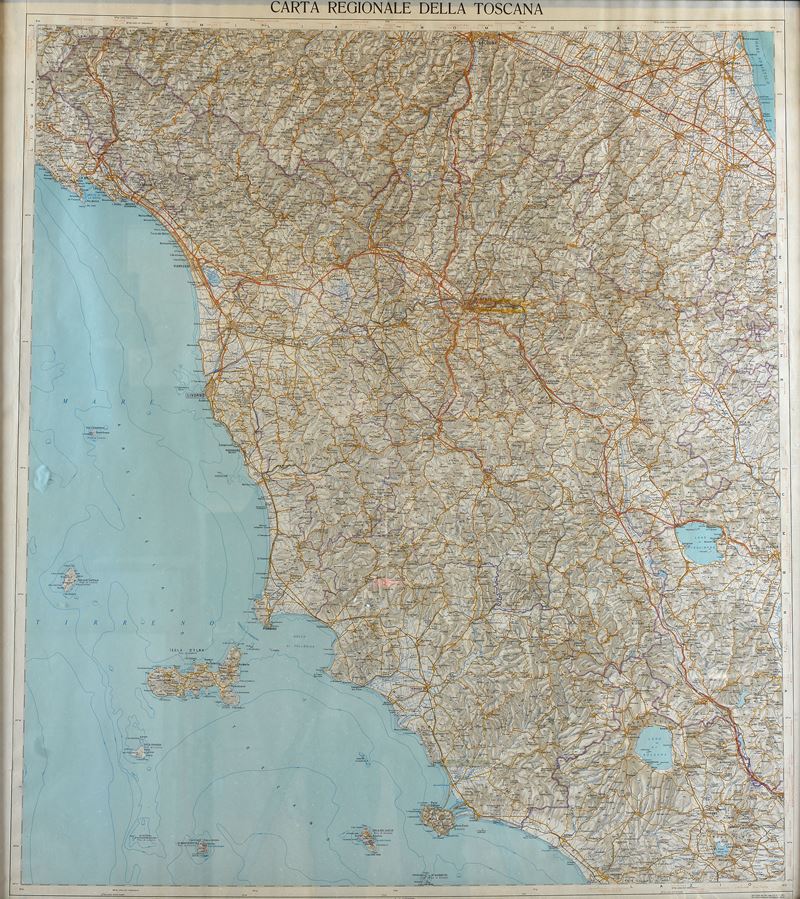 Carta regionale della Toscana