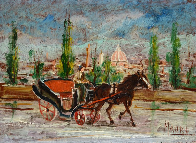 Carrozzella a Firenze