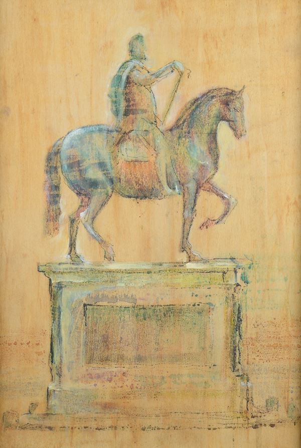Anonimo, XX sec. - Monumento equestre