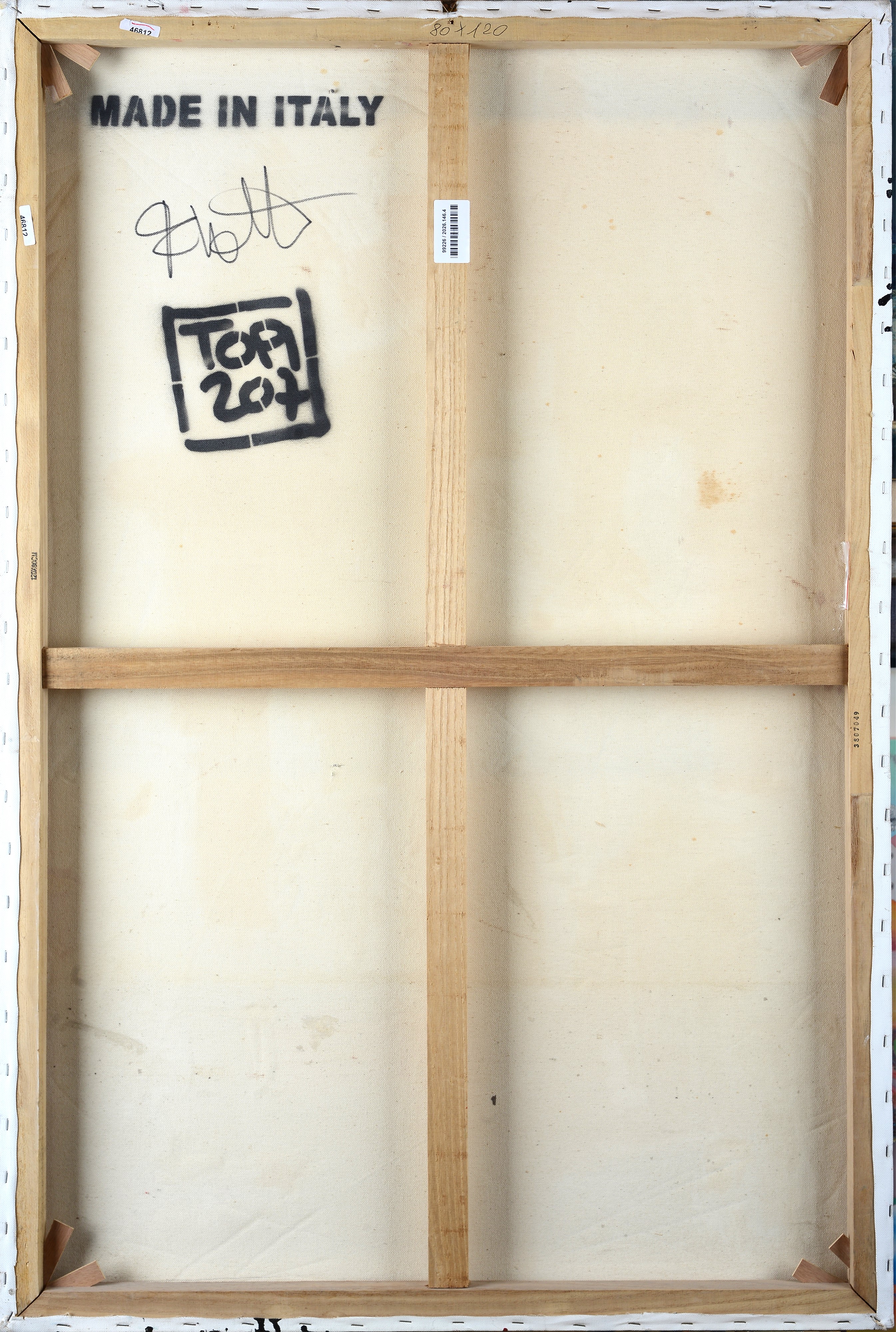 Filippo Maria Topi - Senza titolo, Olio su tela, 2007, cm. 120x80