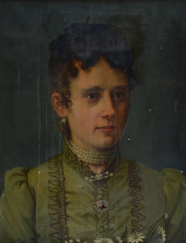 Anonimo, XX sec. - Ritratto di signora