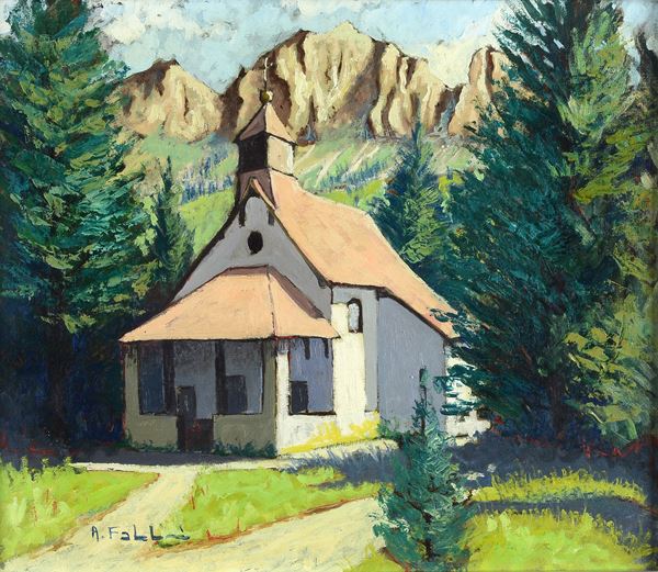 Anonimo, XX sec. - Chiesa di montagna
