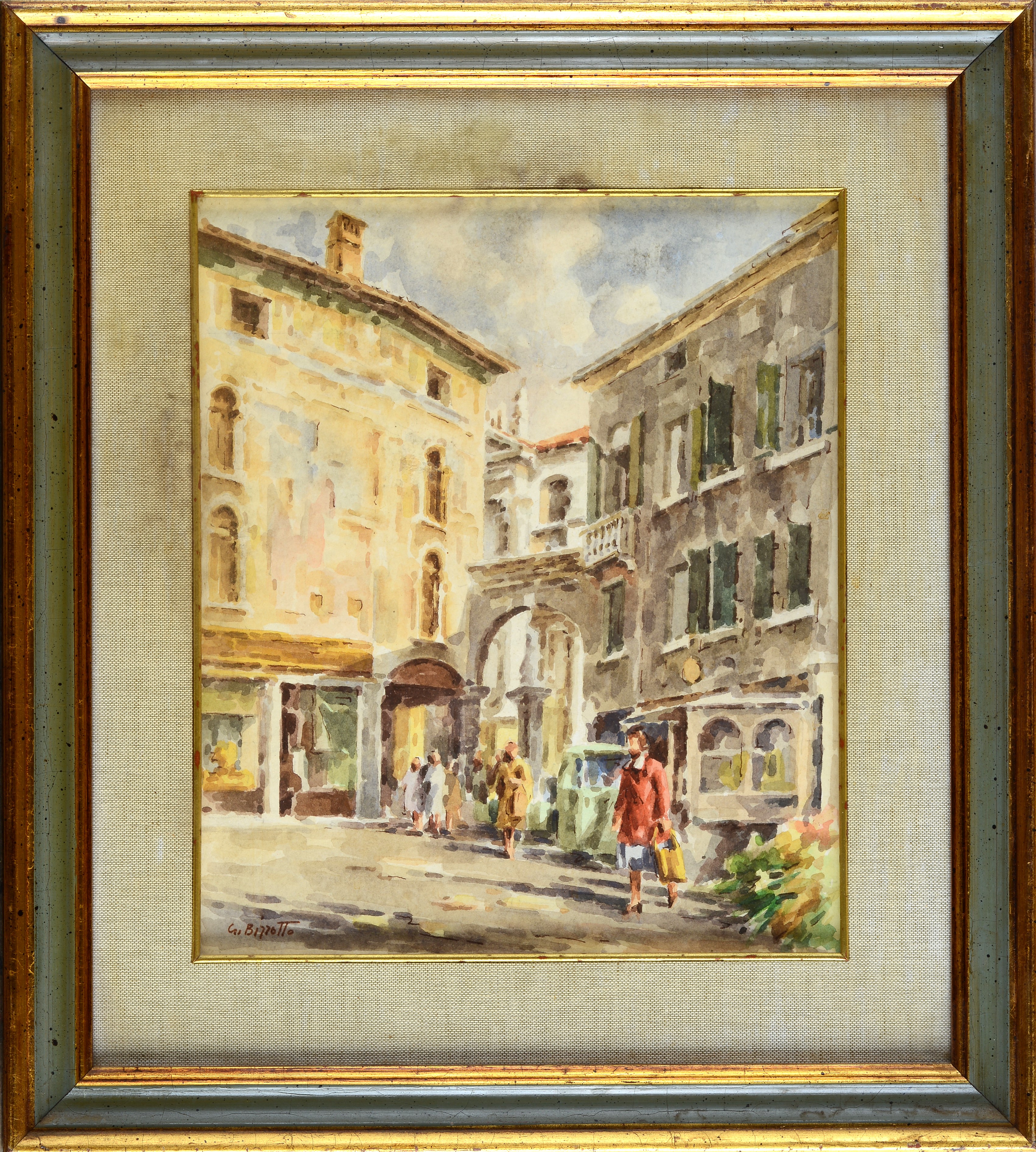 Piazzotto Montevecchio (o degli zoccoli) - Scorcio