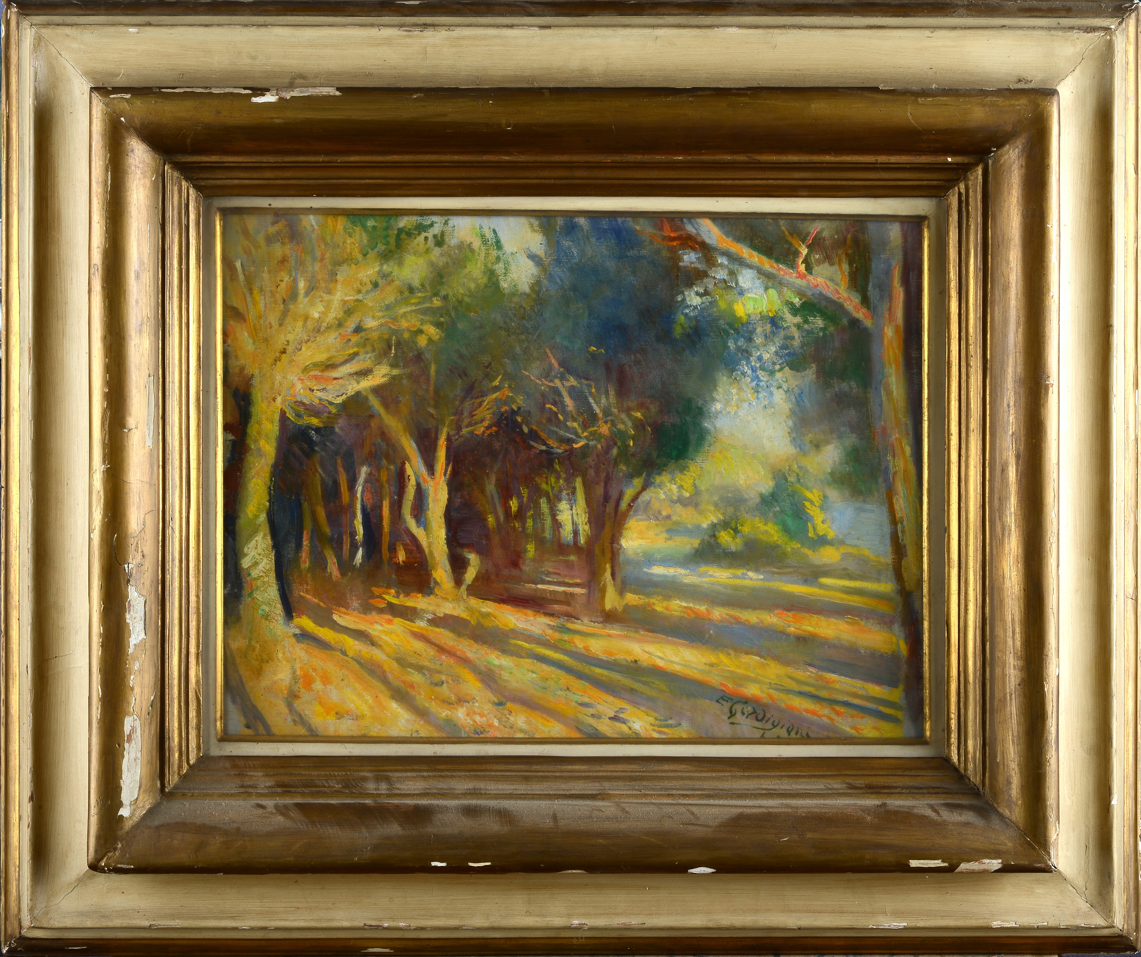 Eduardo Gordigiani - Pasaggio, olio su tela