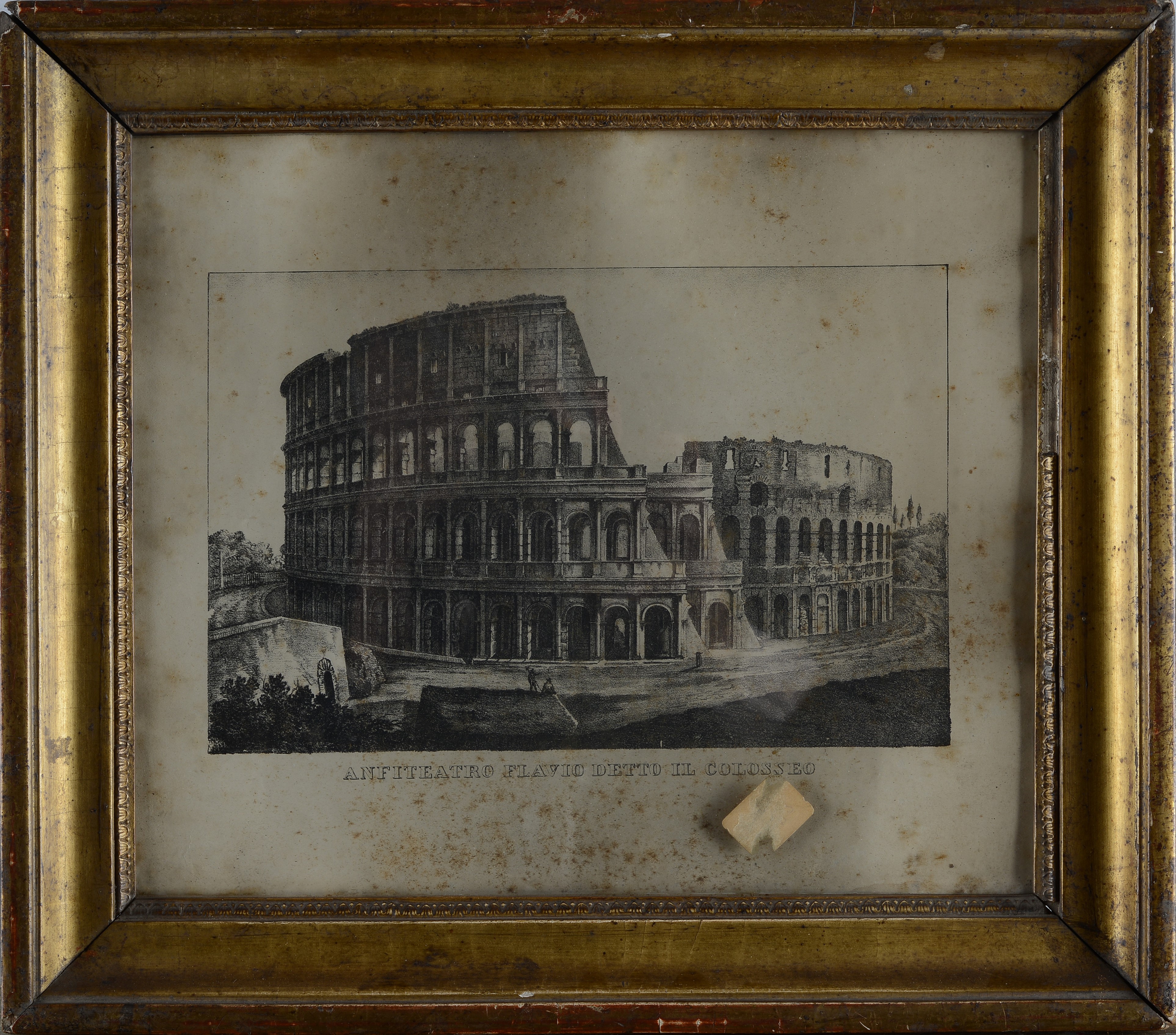 Litografie, Il Quirinale; Piazza della Colonna Antonina; Anfiteatro Flavio (detto Il Colosseo)