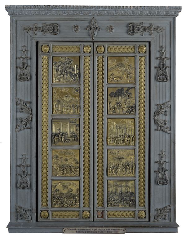 Riproduzione artistica della Porta del Paradiso