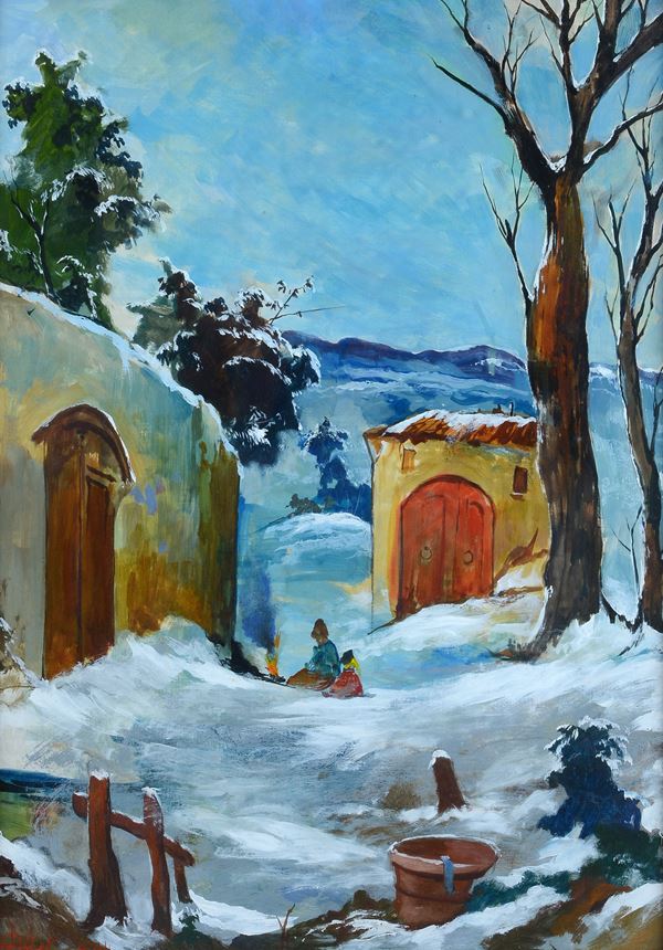 Aldo Affortunati - Nevicata