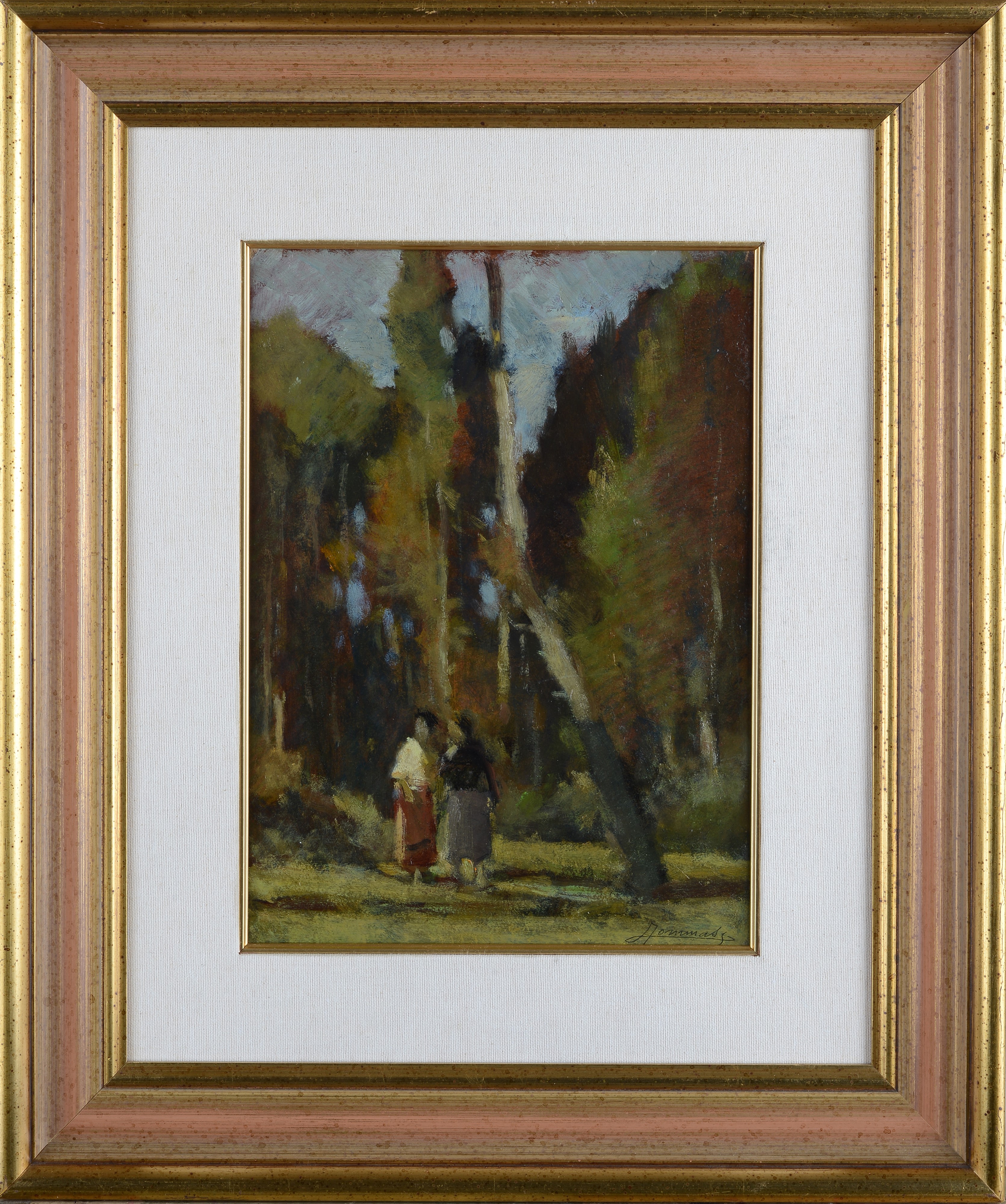 Paesaggio con figure