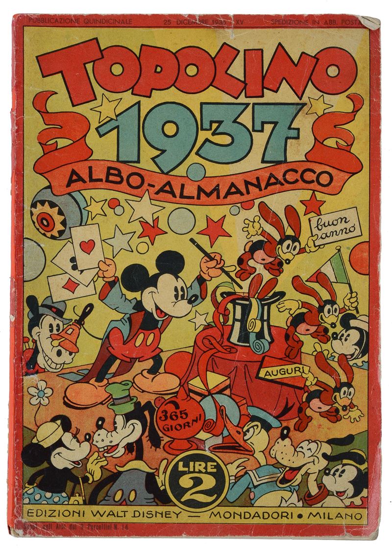 Topolino Albo Almanacco 1937