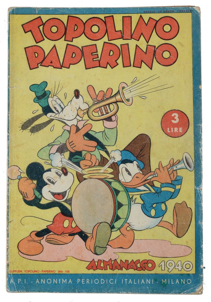 Topolino Paperino Almanacco 1940