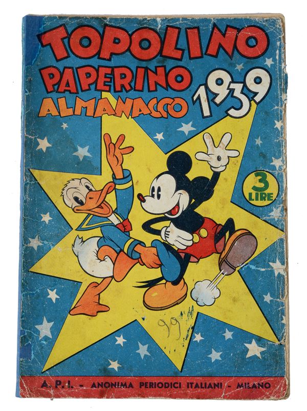 Topolino Paperino Almanacco 1939  - Asta FUMETTI E LIBRI ILLUSTRATI - Pananti Online